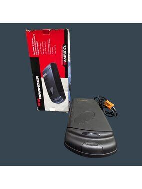 Kinyo VHS Tape Rewinder 00760‑4‑73 Auto Stop Soft Eject Black Tested